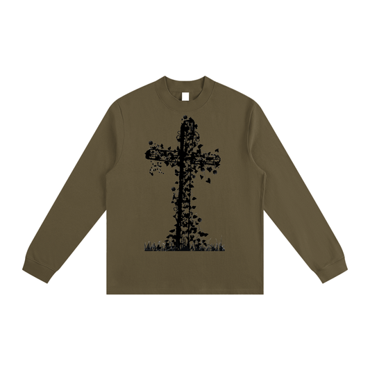 Essential Non-Shrink Mock Neck Sweatshirt