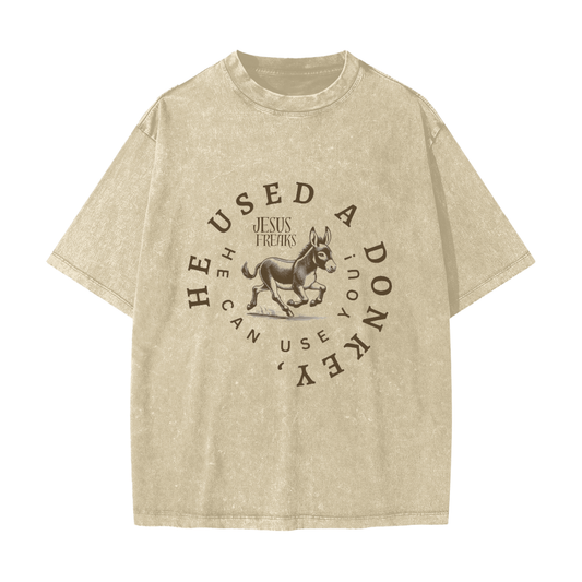 Heavyweight Snow Washed T-Shirt